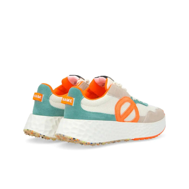 Baskets No Name Carter Jogger W Nude/Dove/F.Orange