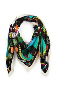 BIG Foulard Wild Vegas Noir