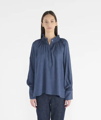 Blouse Hana San Zita Bleu Brut