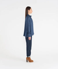 Blouse Hana San Zita Bleu Brut