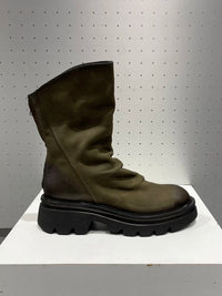 Boots Semerdjian Plissées Green