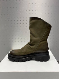 Boots Semerdjian Plissées Green