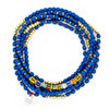 Bracelet/Collier Têtes Blondes Yves Bleu Majorelle