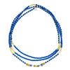 Bracelet/Collier Têtes Blondes Yves Bleu Majorelle