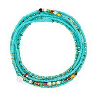 Bracelet/Collier Têtes Blondes Andy Turquoise 6