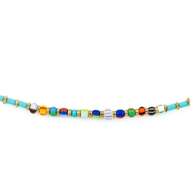 Bracelet/Collier Têtes Blondes Andy Turquoise 6