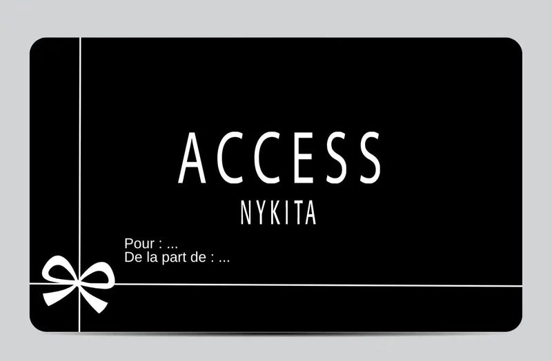 Carte Cadeau ACCESS NYKITA