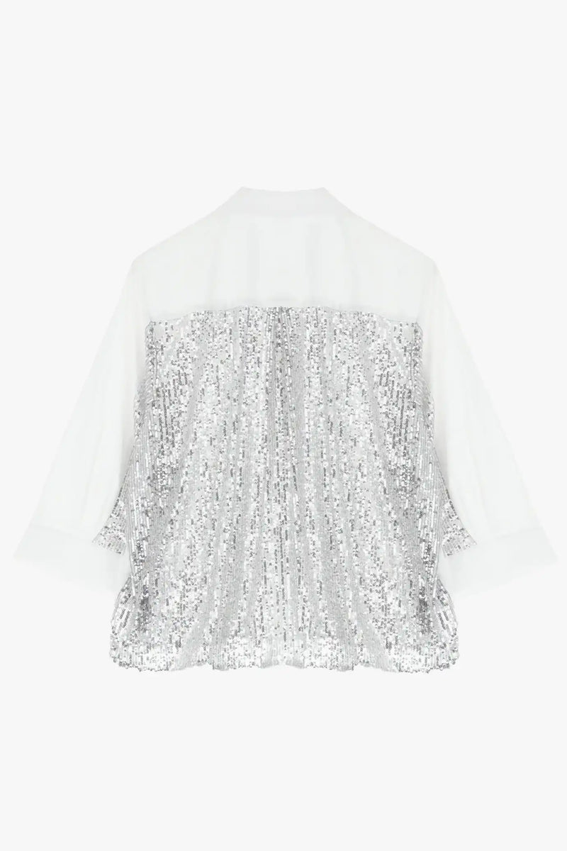 Chemise Imperial dos Sequins Bianco