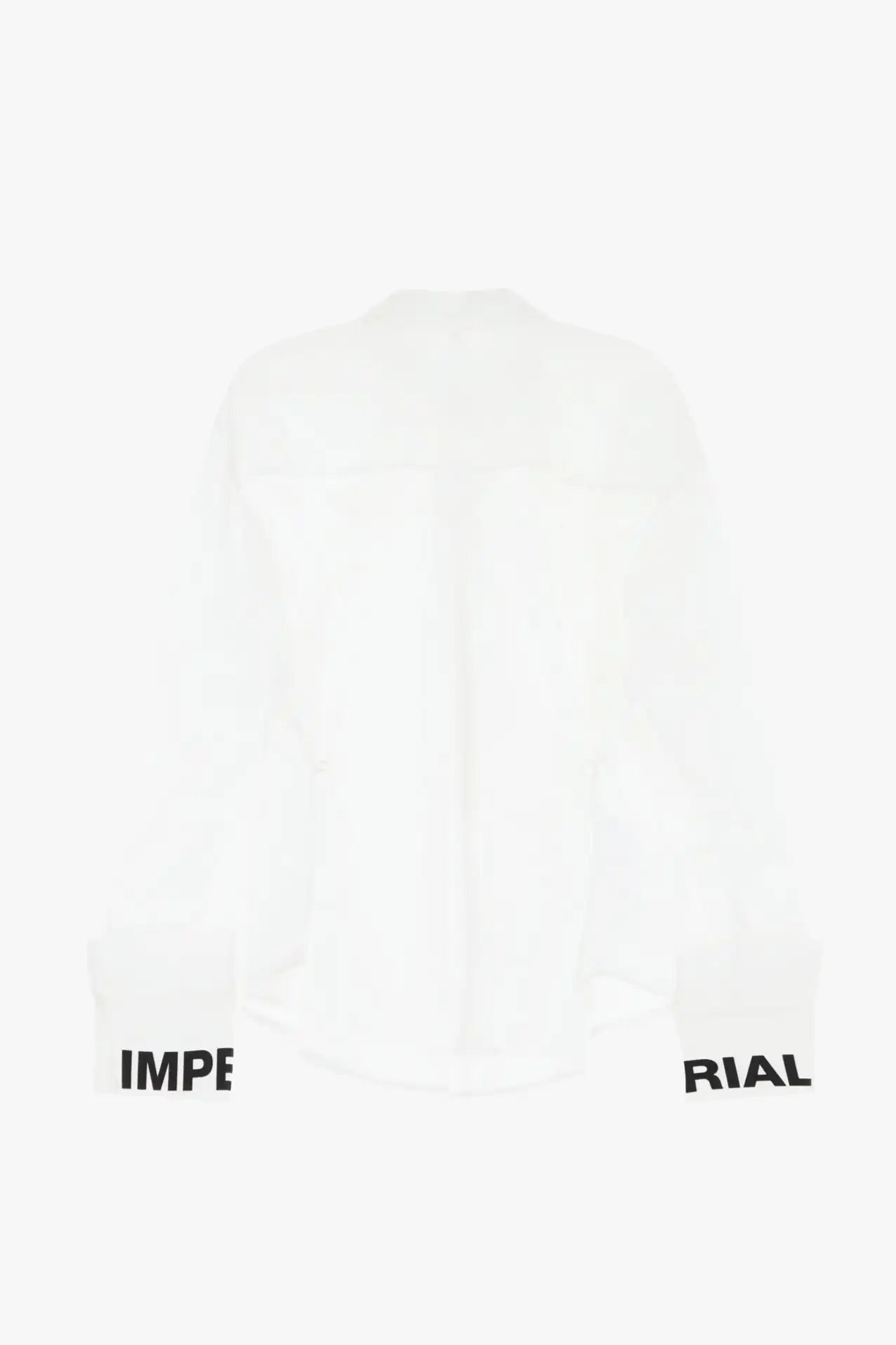 Chemise Imperial logo poignets Bianco