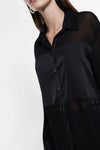 Chemise Imperial Transparente Nero