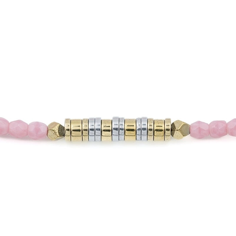 Bracelet/Collier Têtes Blondes Lizbeth Rose Strawberry