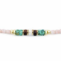 Bracelet/Collier Têtes Blondes Catalina Rose