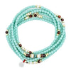 Bracelet/Collier Têtes Blondes Catalina Turquoise