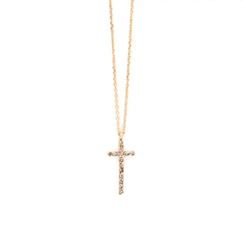 Collier Pendentif Lsonge Croix Elle L Or