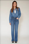 Jean Jane Blue Menilmontant Alabama Blue Oxford Wash