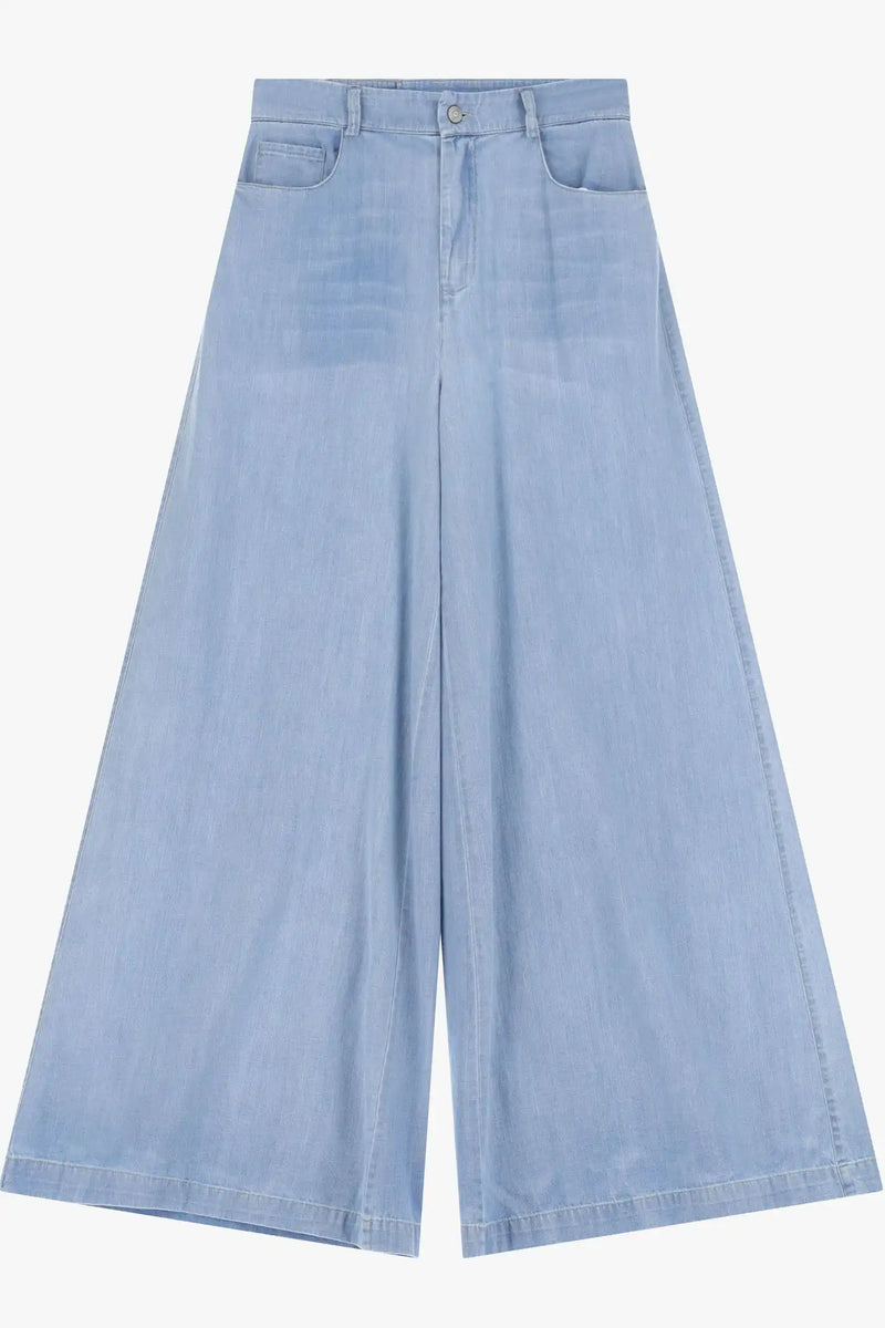 Jean large Please Blu Denim