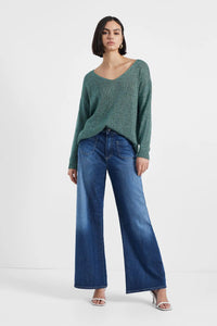 Jean Palazzo Please poches avants Blu Denim