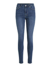 Jean skinny Vila Visarah Medium Blue Denim