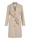 Manteau Vila Viebby Natural Melange