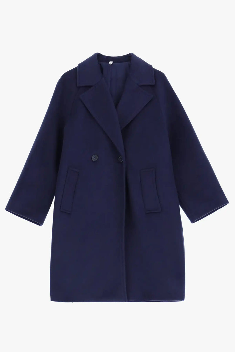 Manteau Imperial à revers Blu