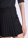 Jupe short Berenice Janine plissée Black