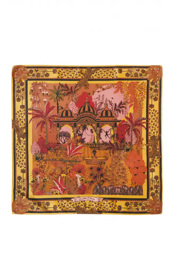 MINI Foulard Wild Amber Palace Ocre