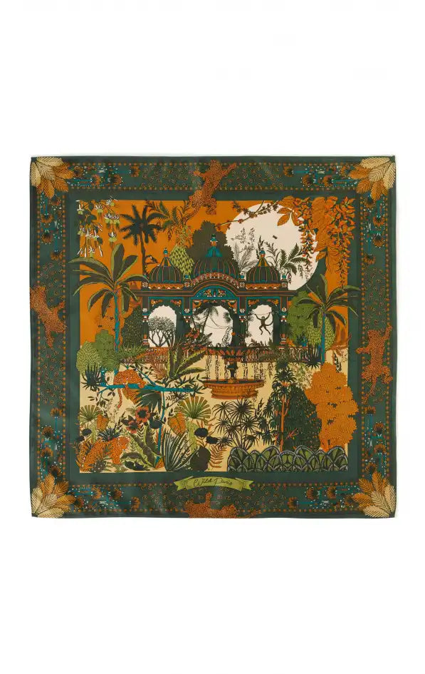 MINI Foulard Wild Amber Palace Vert