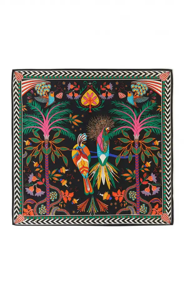 MINI Foulard Wild Magic India Noir