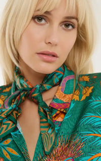 MINI Foulard Wild Magic India Vert