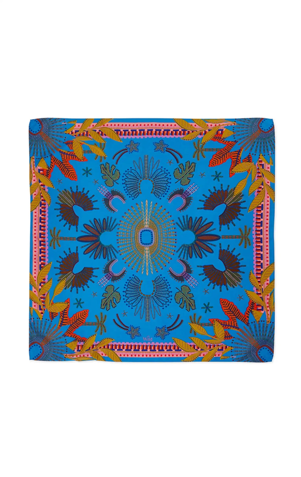 MINI Foulard Wild Wakiza Bleu