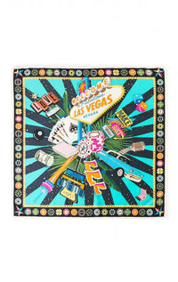 MEDIUM Foulard Wild Vegas Noir