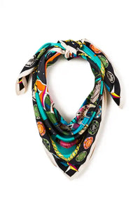 MEDIUM Foulard Wild Vegas Noir