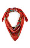 MEDIUM Foulard Wild Magic India Terracotta