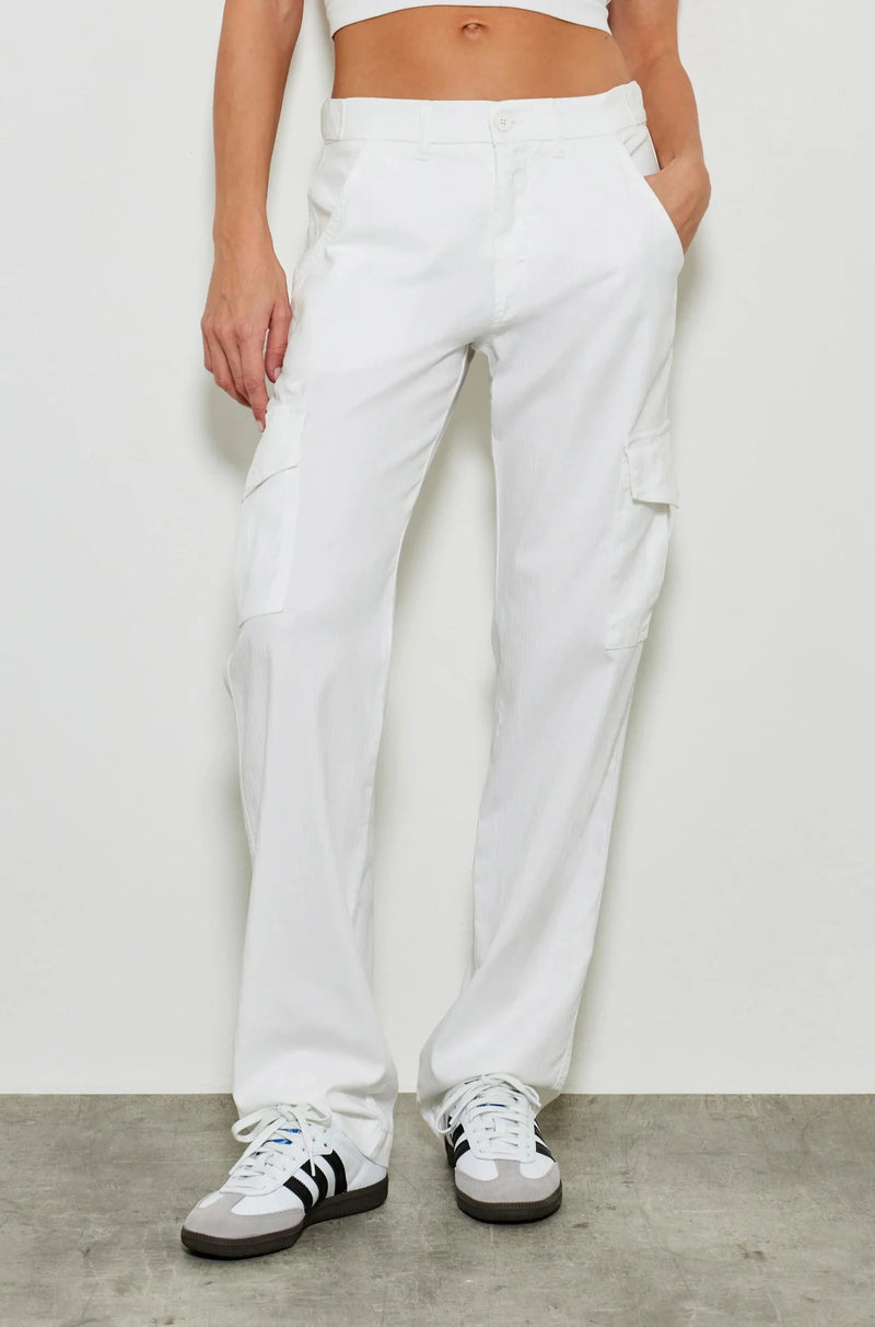 Pantalon Cargo Five 200 Maloe White