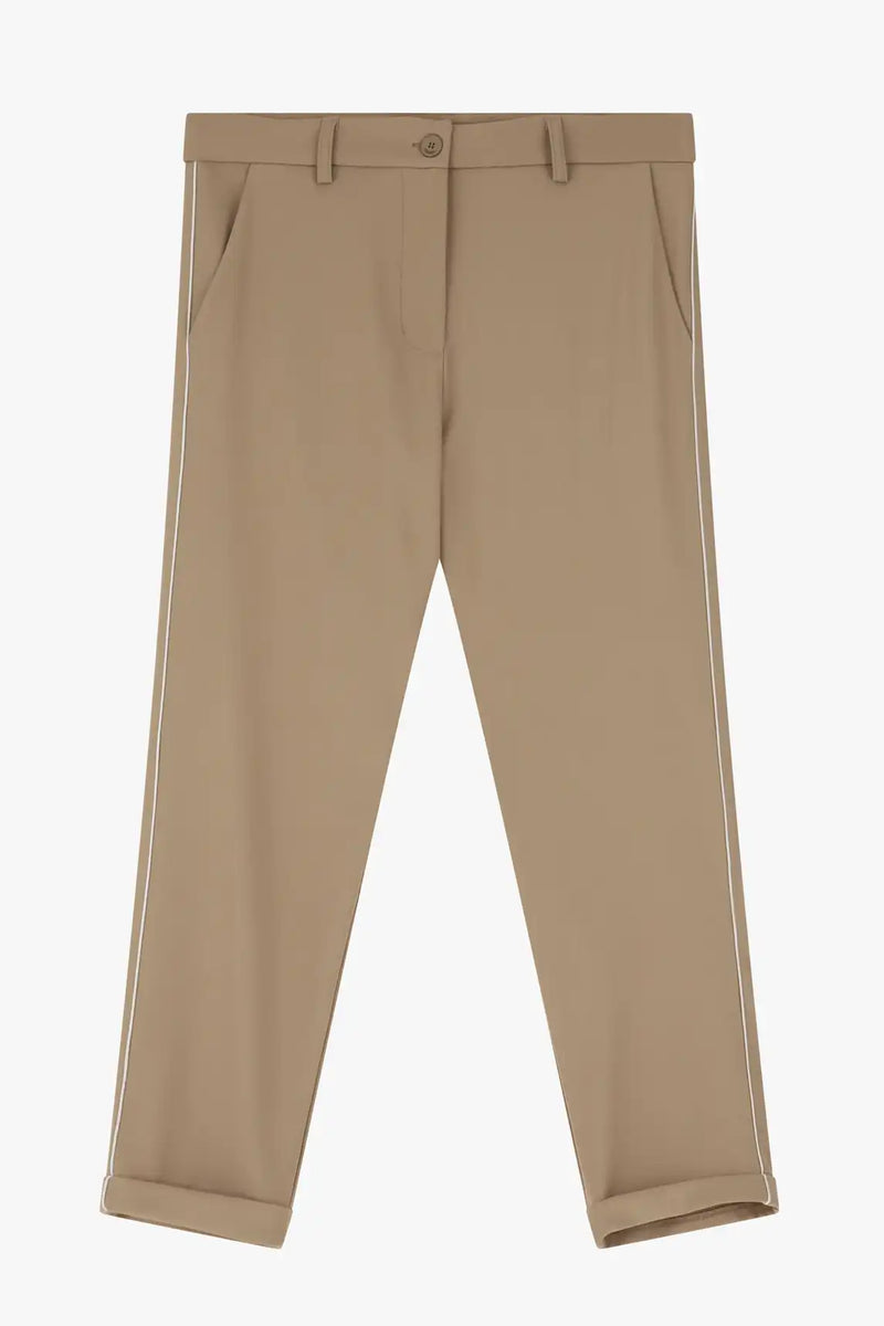 Pantalon Chino Imperial liseré Cammello