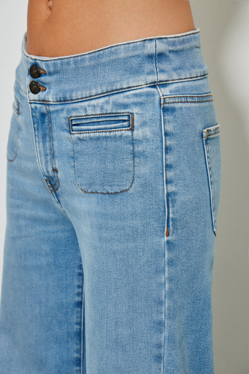 Jean Large Five 702 Lou Light Blue