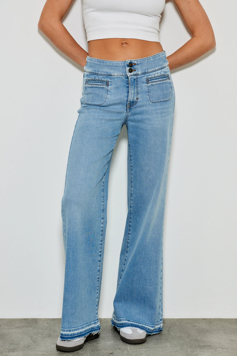 Jean Large Five 702 Lou Light Blue