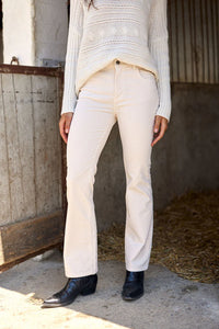 Pantalon Lauren Vidal Dean Crème