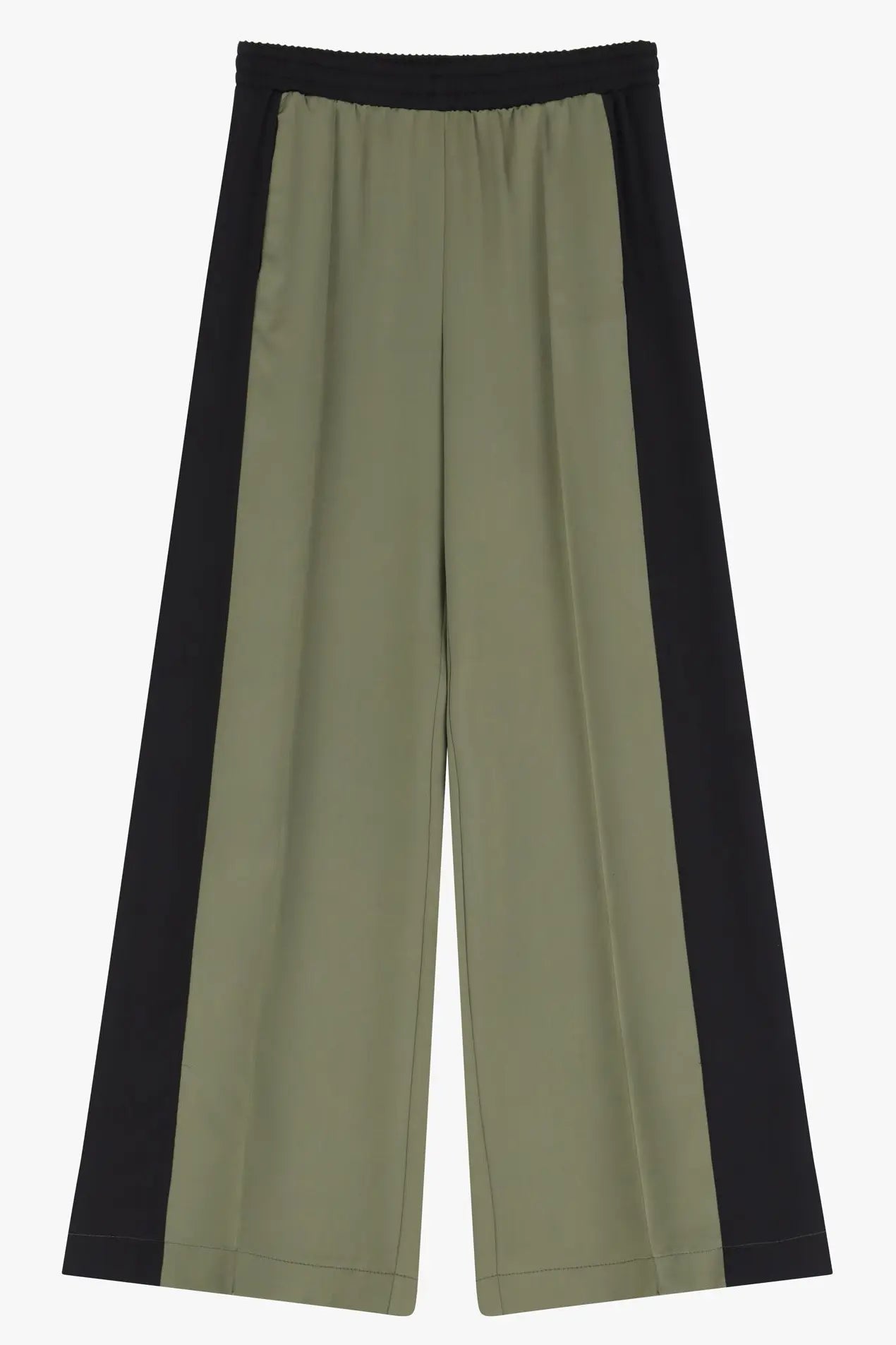 Pantalon Palazzo Imperial Bicolore Army