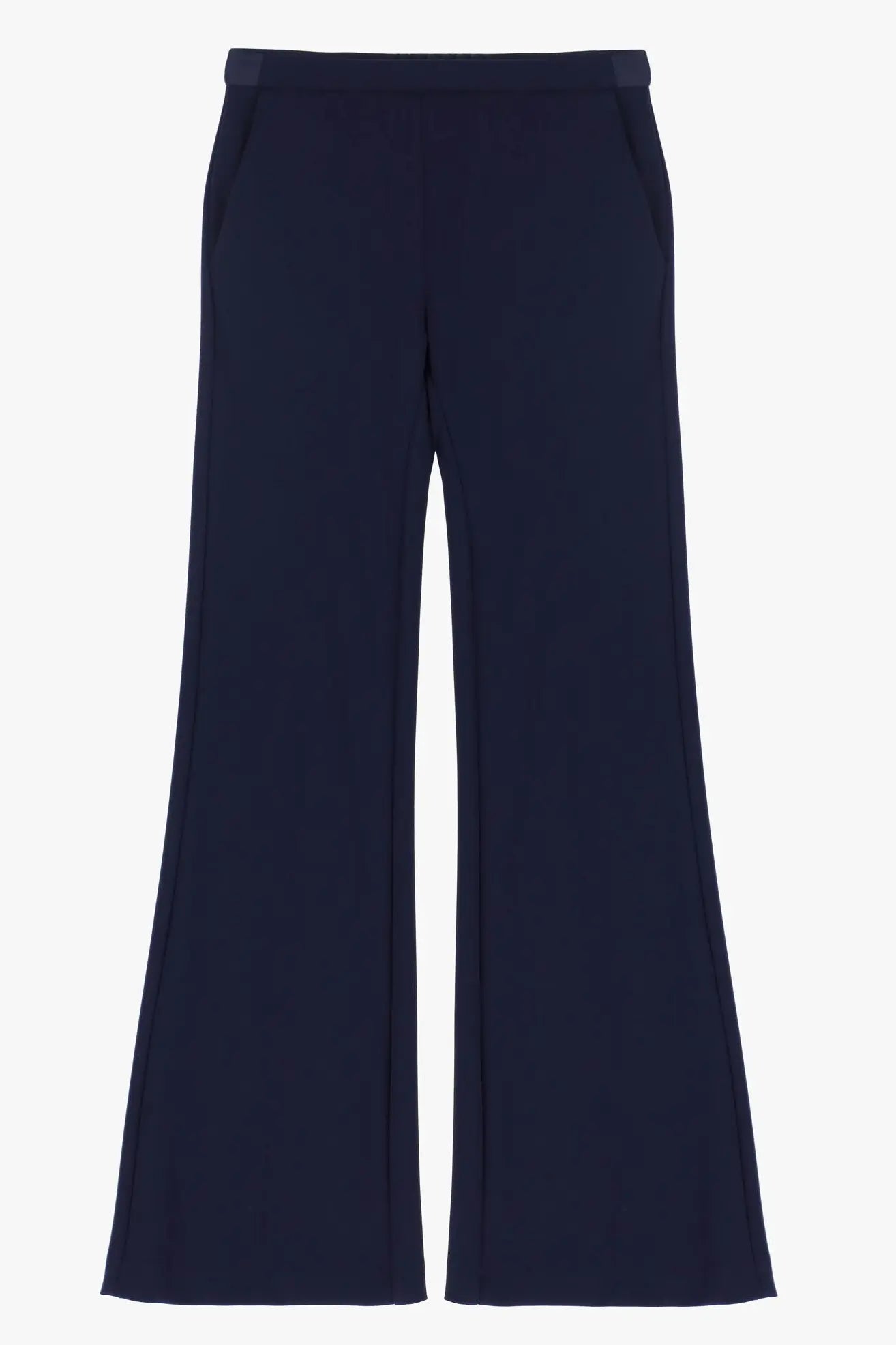 Pantalon Flare Imperial taille haute Blu