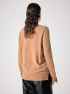 Pull Notshy Leopoldine Camel Chiné