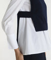 Pull sans manches Hana San Mokin Bleu Nuit