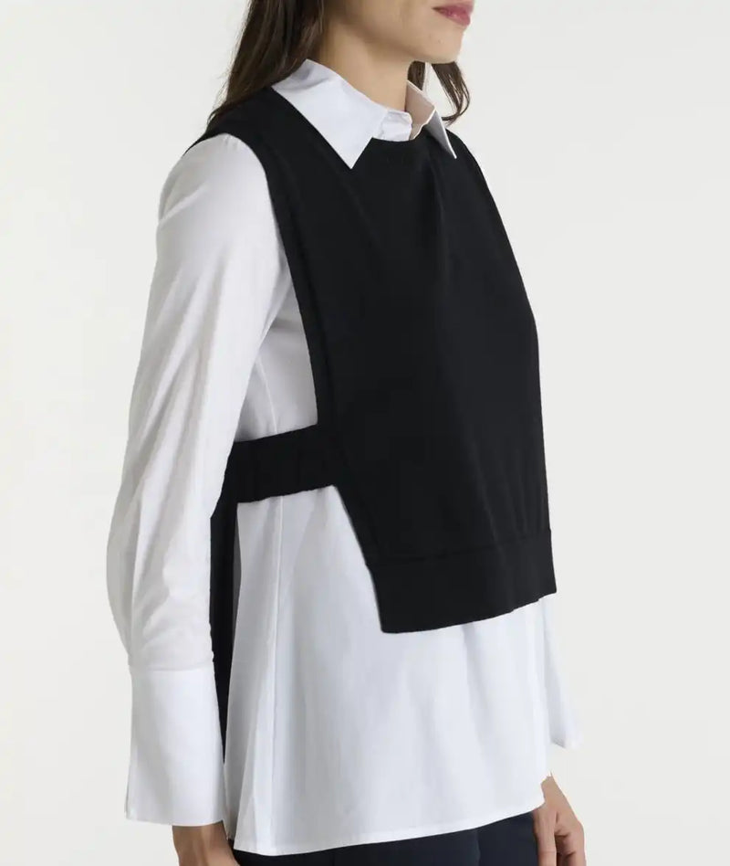 Pull sans manches Hana San Mokin Noir