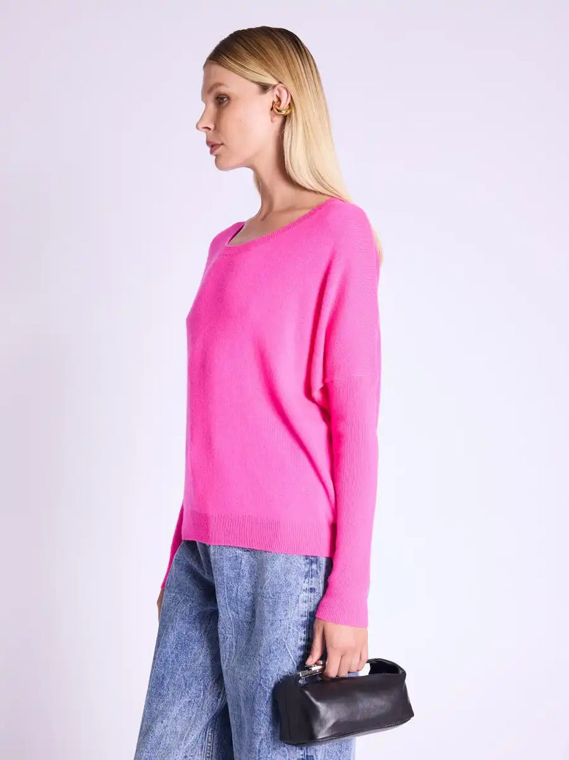 Pull Berenice Apolonia avec ailes Neon pink