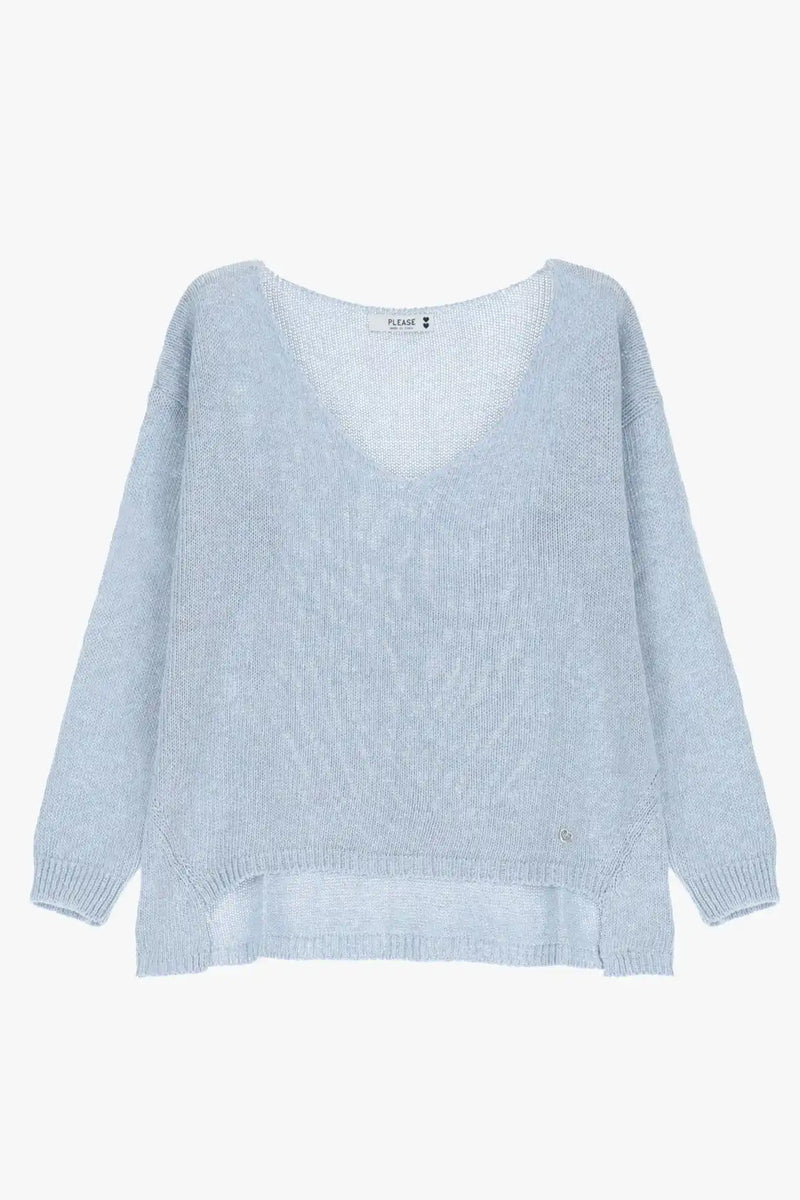 Pull Please en mailles Ghiaccio