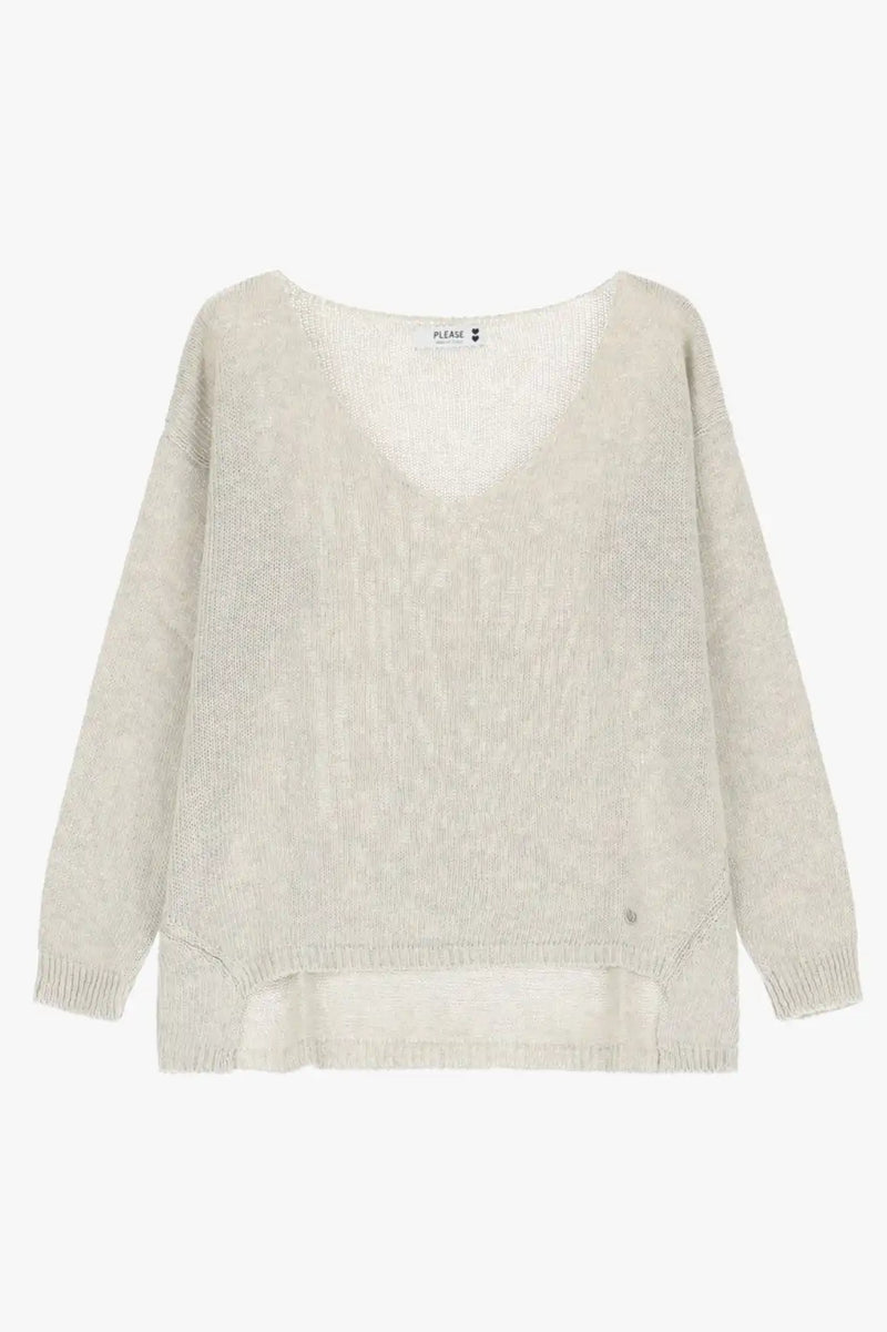 Pull Please en mailles Mica