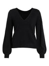 Pull Vila Viril Manches ballons Black