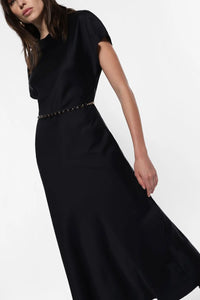 Robe longue Imperial cintrée Nero