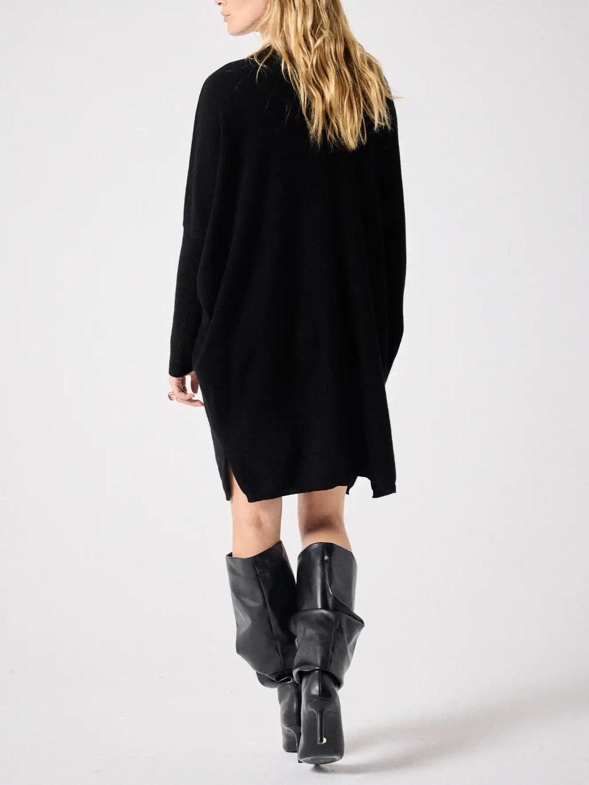 Robe poncho Notshy Bella Noir