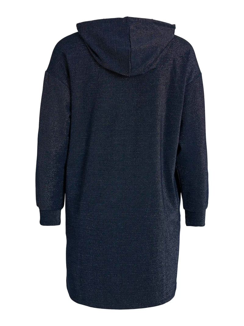 Robe sweat légère Vila Vishimmer Navy Blazer